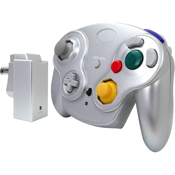 Amazon.co.jp: ゲームキューブ用ワイヤレスコントローラ ウェーブ